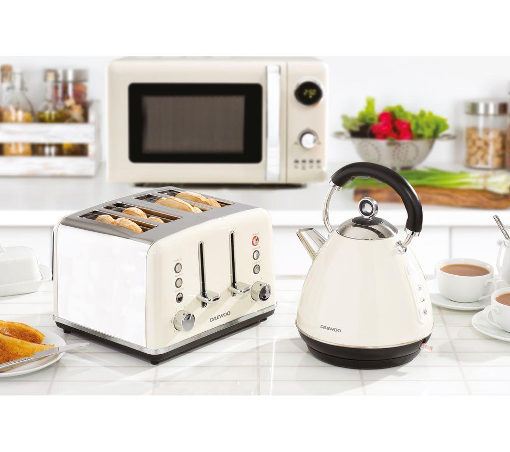 DAEWOO Kensington SDA1576 Traditional Kettle - Cream image number 8 of 8