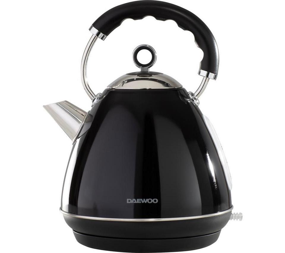 DAEWOO Kensington SDA1577 Traditional Kettle - Black