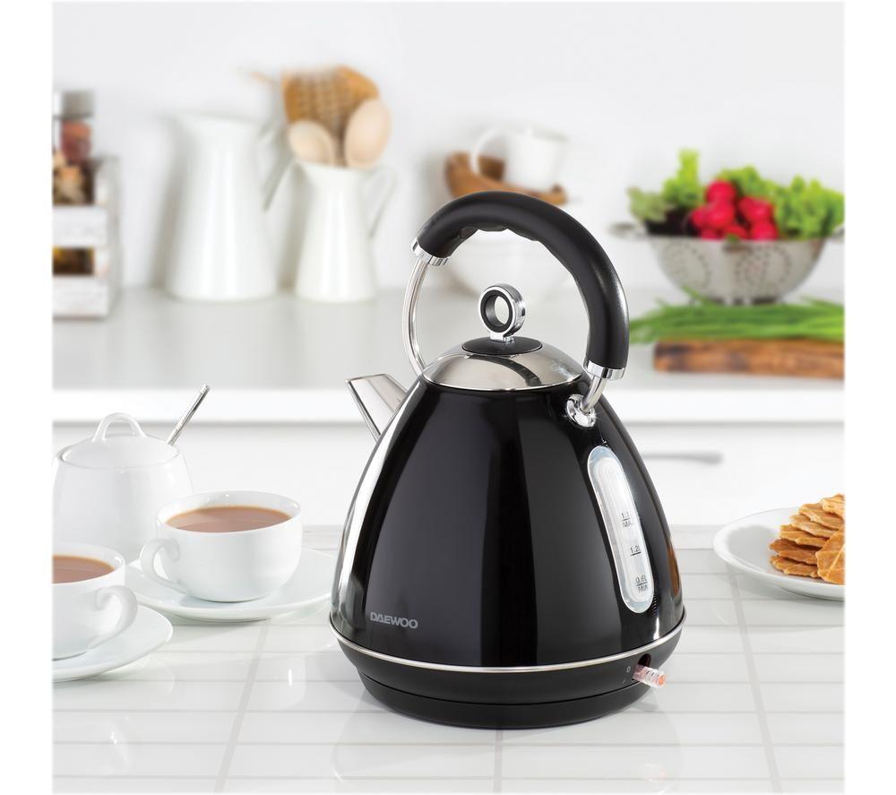 DAEWOO Kensington SDA1577 Traditional Kettle - Black image number 2 of 8