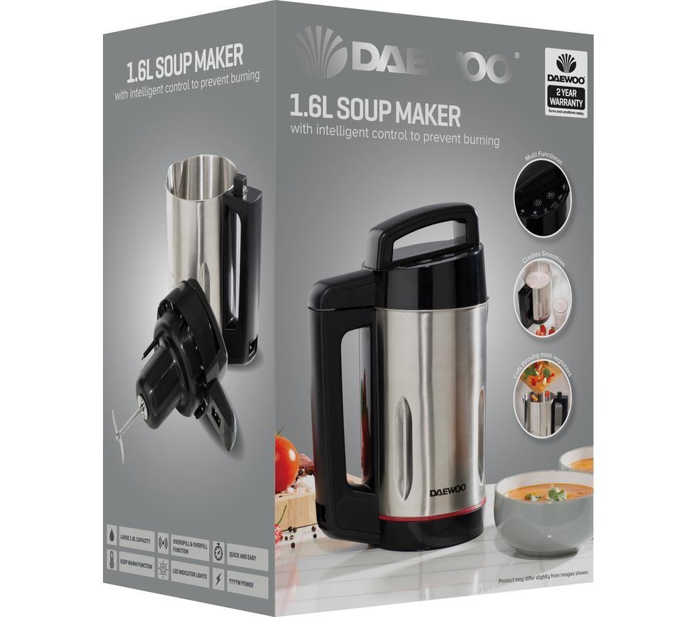 DAEWOO SDA1714 Soup Maker - Silver image number 4 of 12