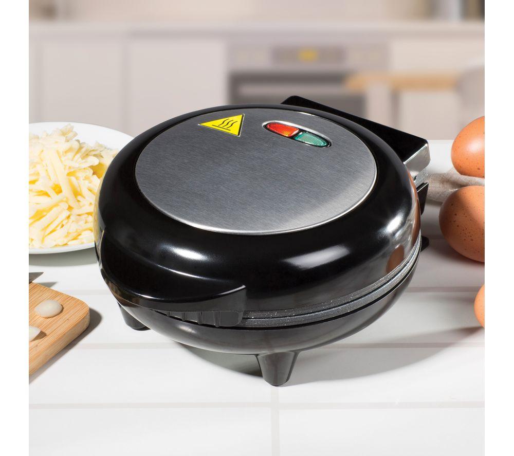 DAEWOO SDA1556 Deep Fill Omelette Maker - Silver & Black image number 5 of 7