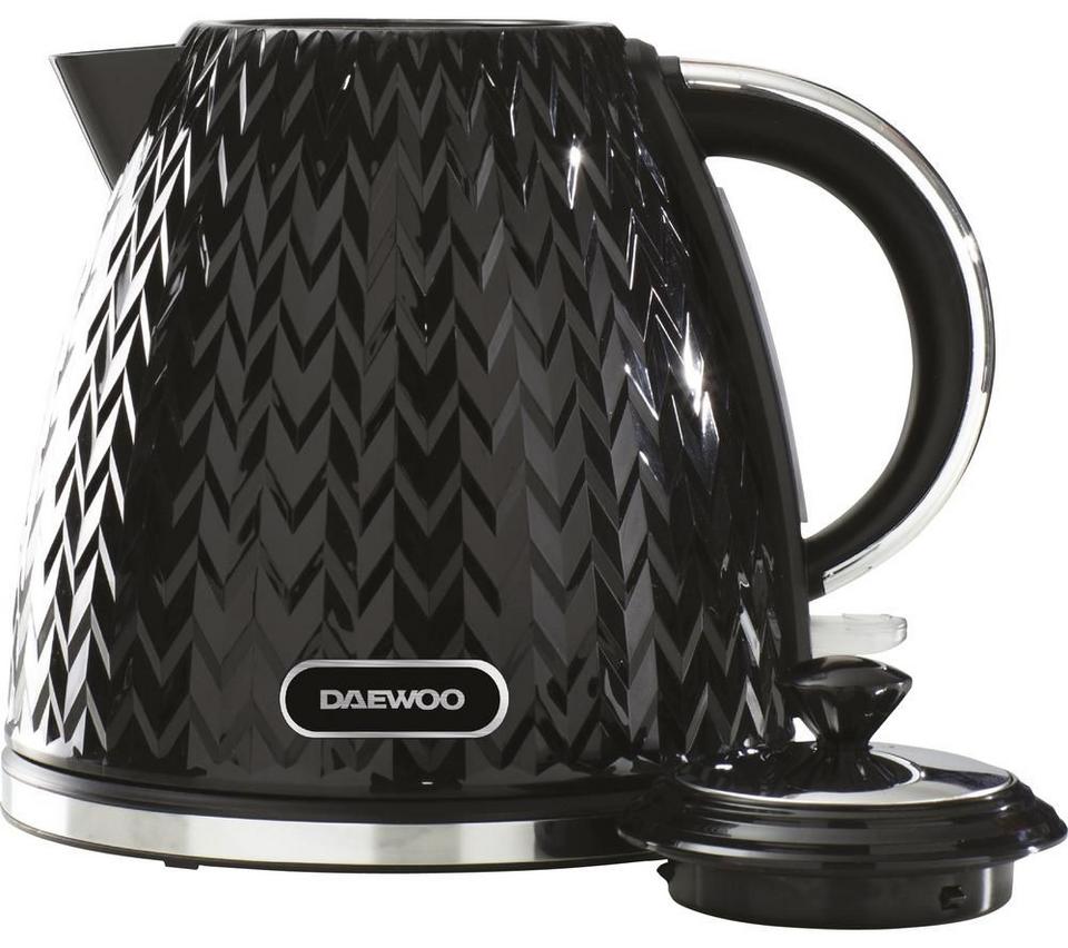 DAEWOO Argyle Collection SDA1773 Jug Kettle - Black