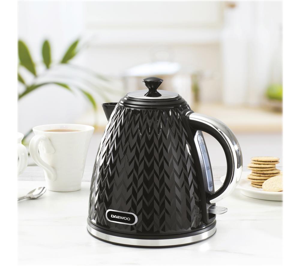 DAEWOO Argyle Collection SDA1773 Jug Kettle - Black image number 2 of 5