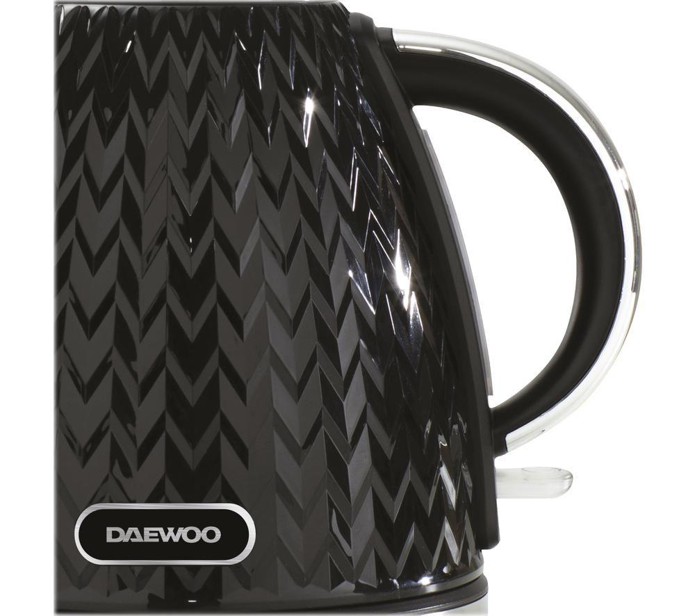 DAEWOO Argyle Collection SDA1773 Jug Kettle - Black image number 4 of 5