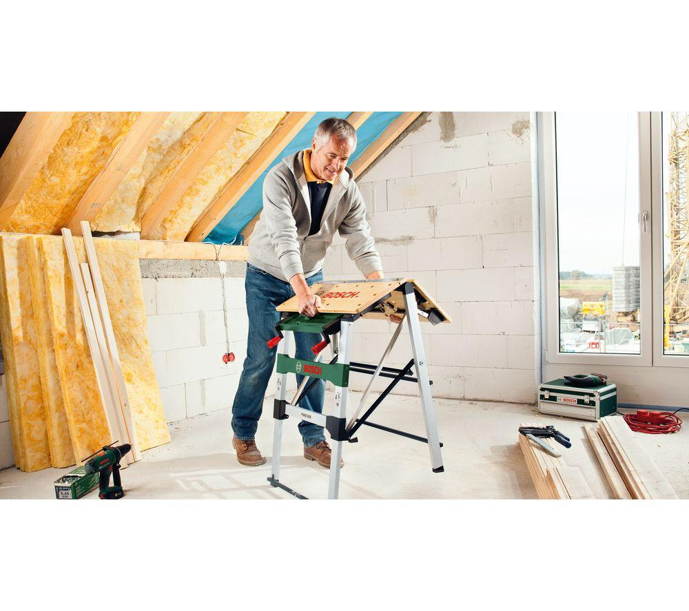 BOSCH PWB 600 Work Bench - Silver & Green image number 4 of 5