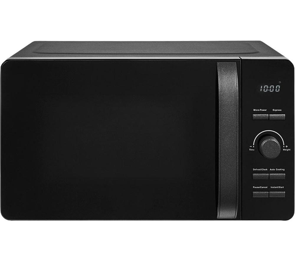 TOWER Glitz T24021BS Solo Microwave - Black