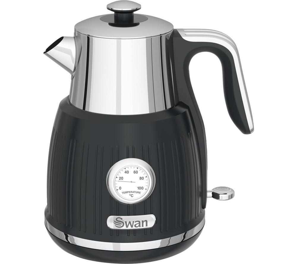 Buy SWAN Retro SK31040BN Jug Kettle Black Currys