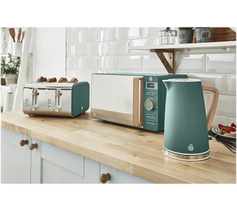SWAN Nordic Cordless SK14610GREN Jug Kettle - Green image number 8 of 14