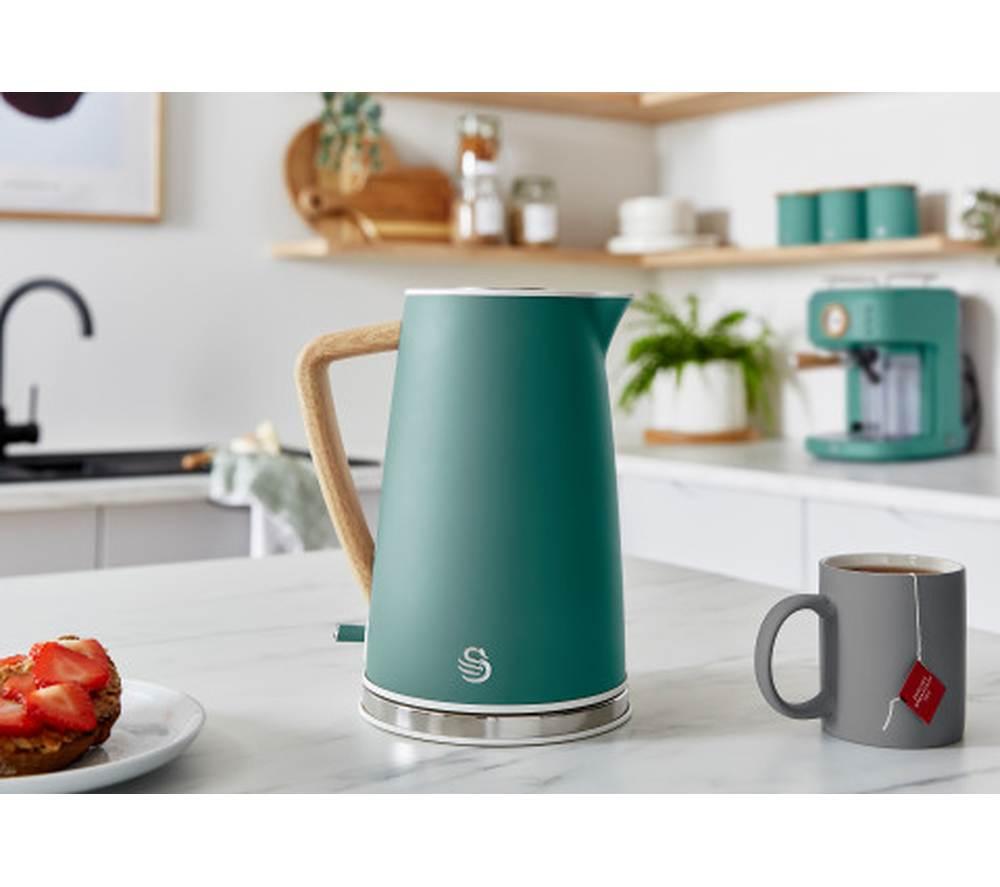 SWAN Nordic Cordless SK14610GREN Jug Kettle - Green image number 10 of 14