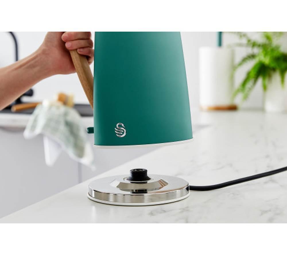 SWAN Nordic Cordless SK14610GREN Jug Kettle - Green image number 13 of 14