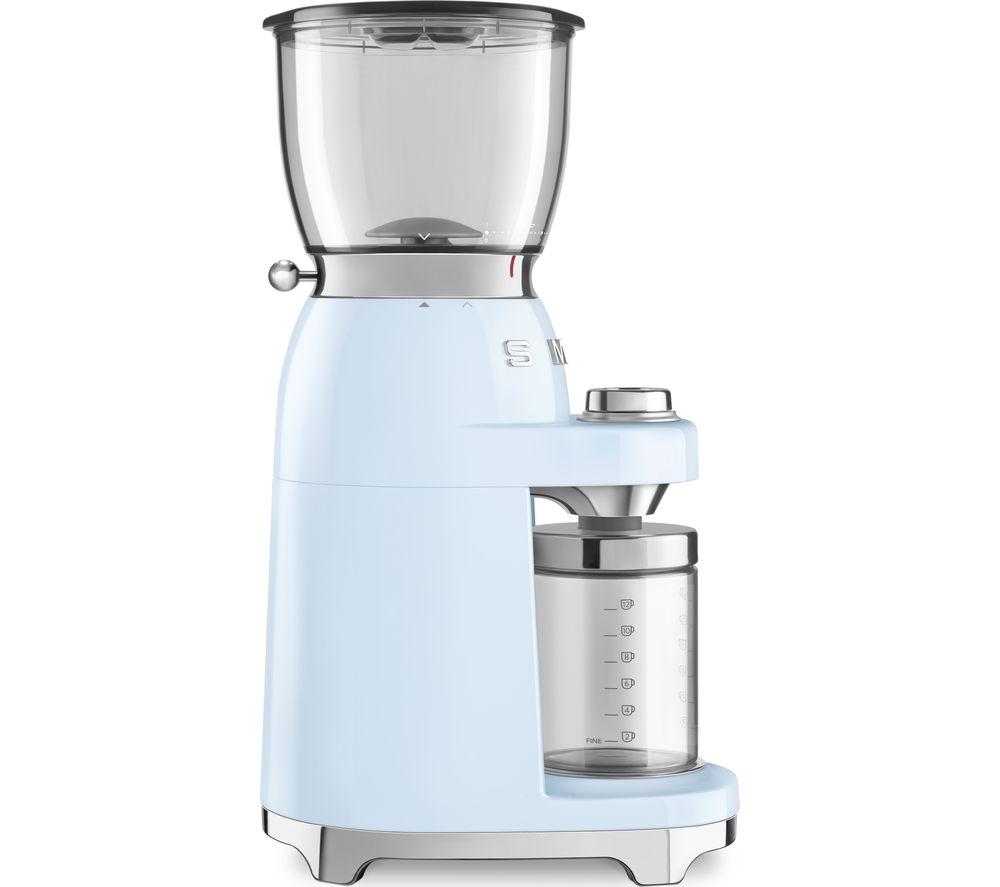 Buy SMEG CGF01PBUK Electric Coffee Grinder Pastel Blue Currys