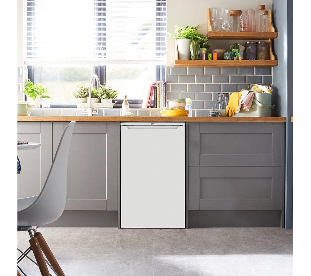 BEKO FS4823W Undercounter Freezer - White image number 5 of 7