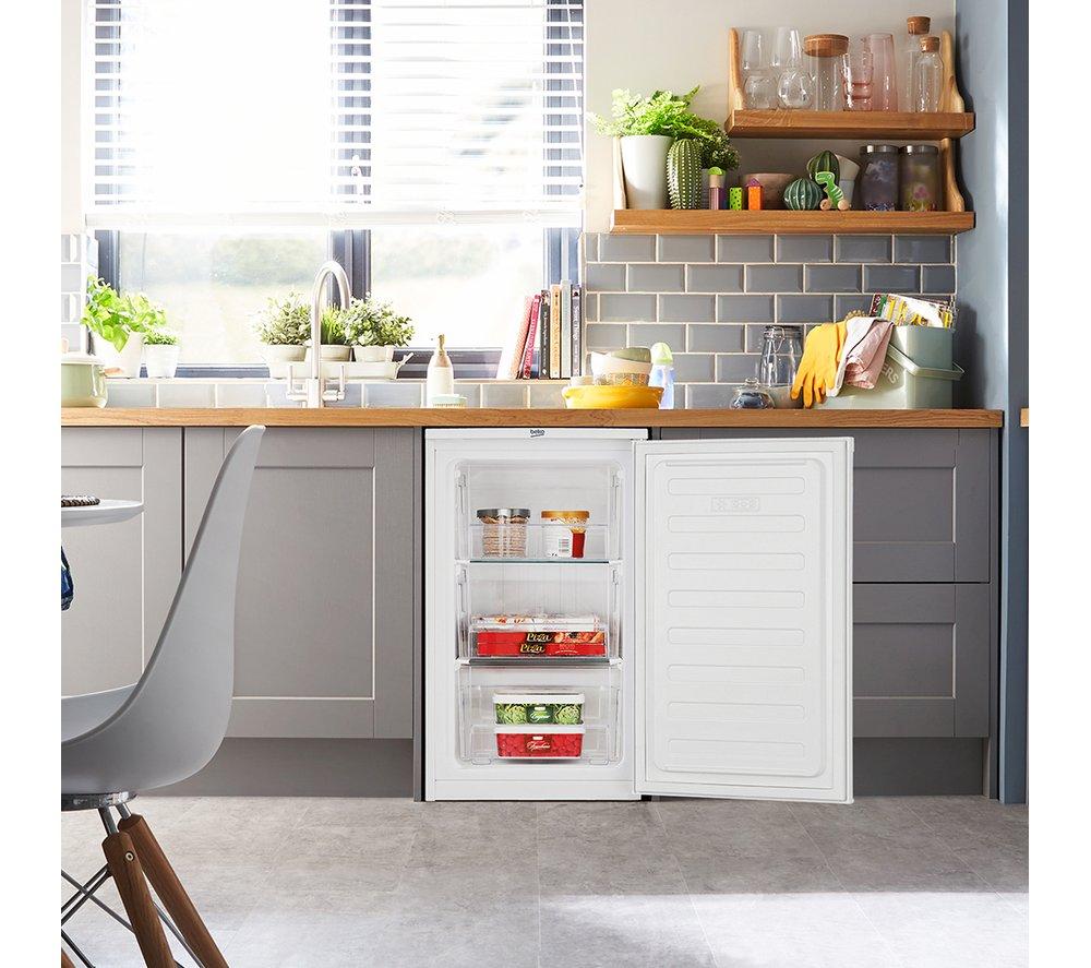 BEKO FS4823W Undercounter Freezer - White image number 6 of 7