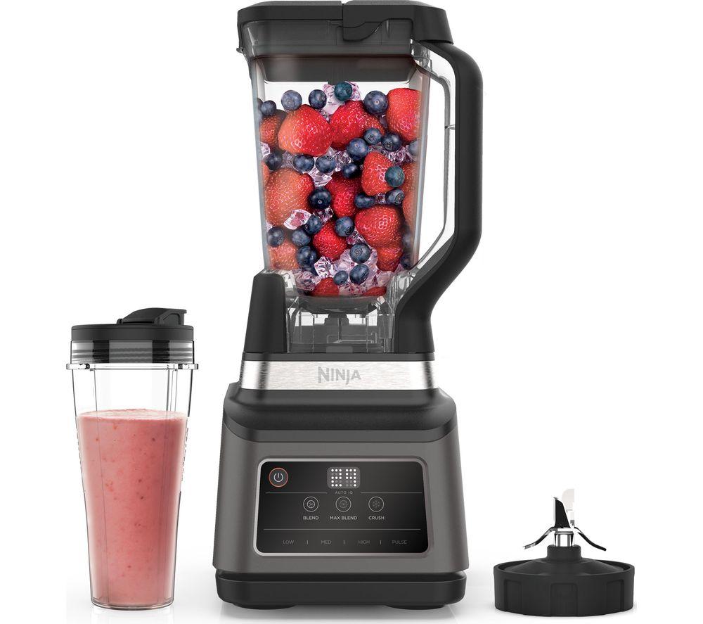 NINJA 2-in-1 BN750UK Blender - Black & Silver, Silver/Grey,Black