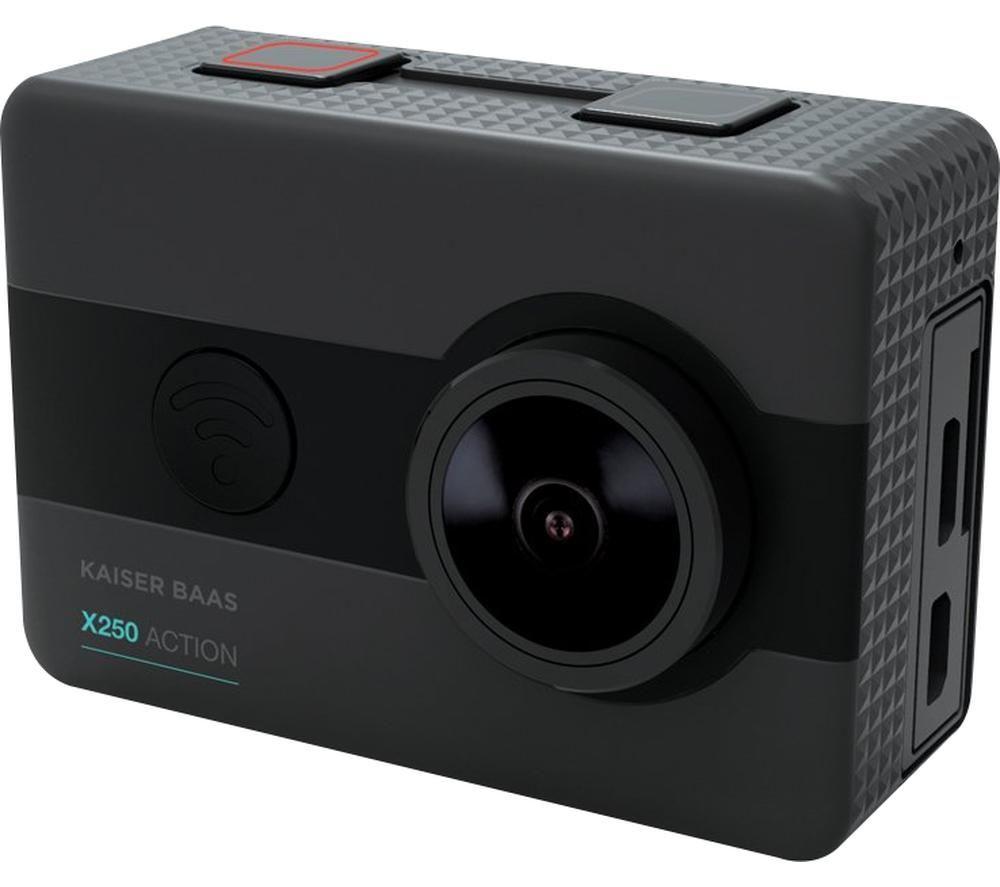 Buy KAISER BAAS X250 1080p Action Camera Black Currys