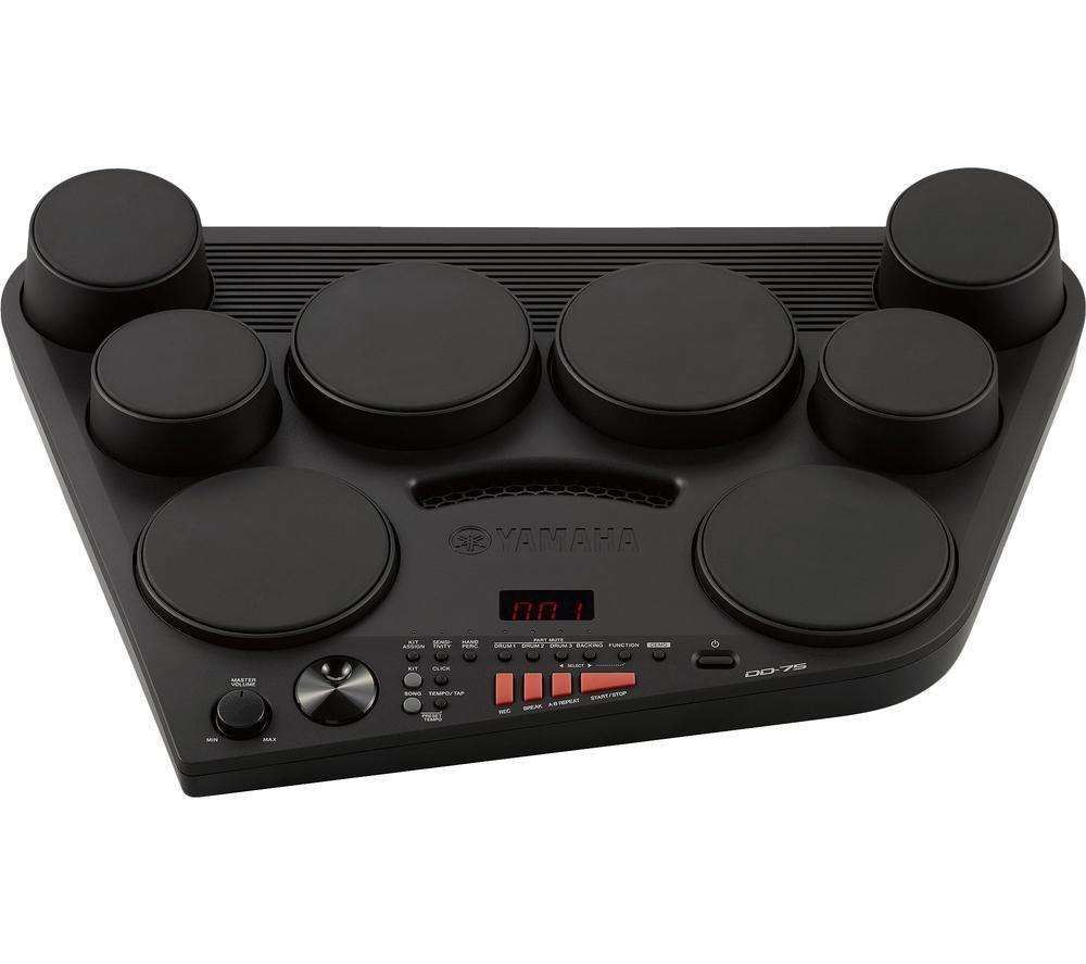 Buy YAMAHA DD-75 Portable Digital Drum Set - Black | Currys