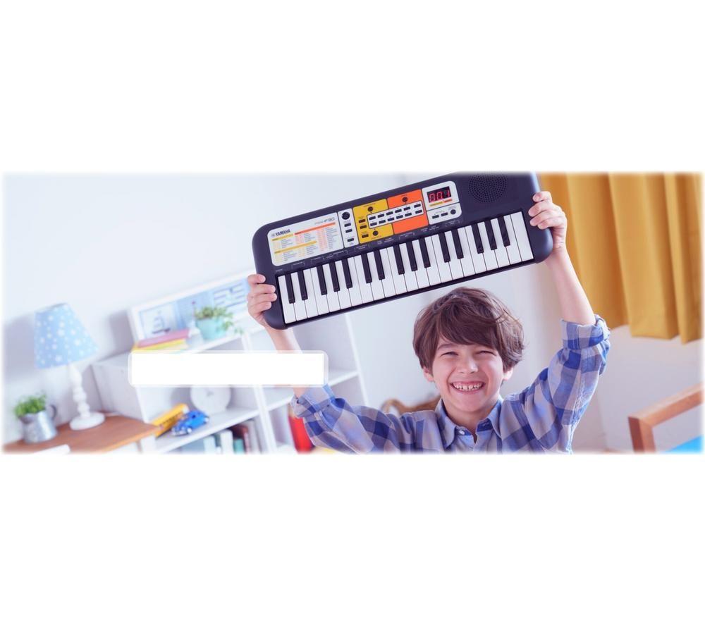 YAMAHA PSS-F30 Home Keyboard with Mini Keys - Black image number 5 of 5