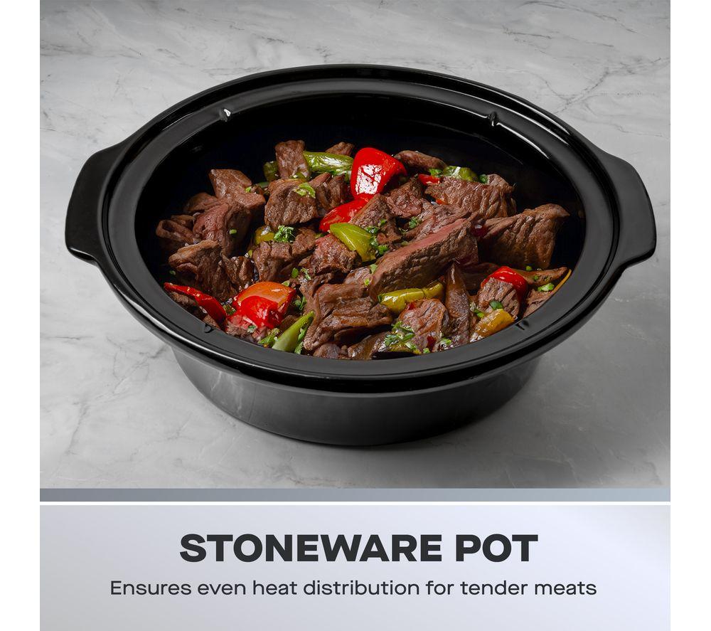 DAEWOO SDA1788 Slow Cooker - Stainless Steel image number 3 of 6
