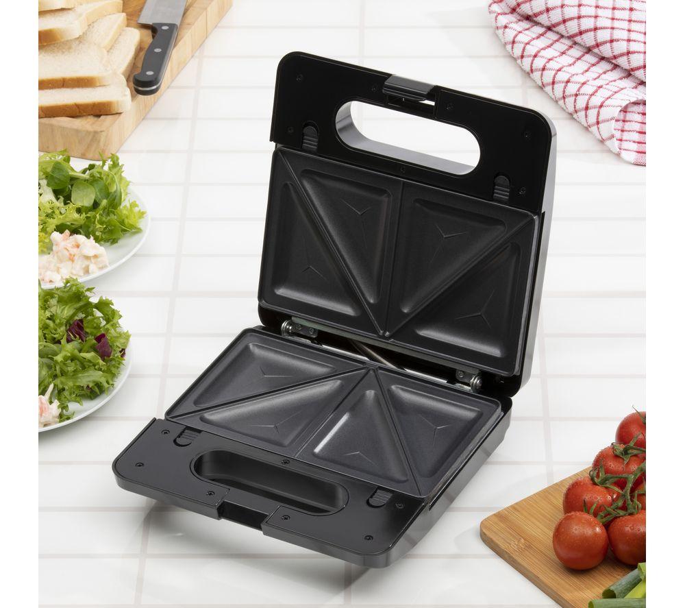 DAEWOO SDA1562 3-in-1 Snack Maker - Black & Silver image number 8 of 9