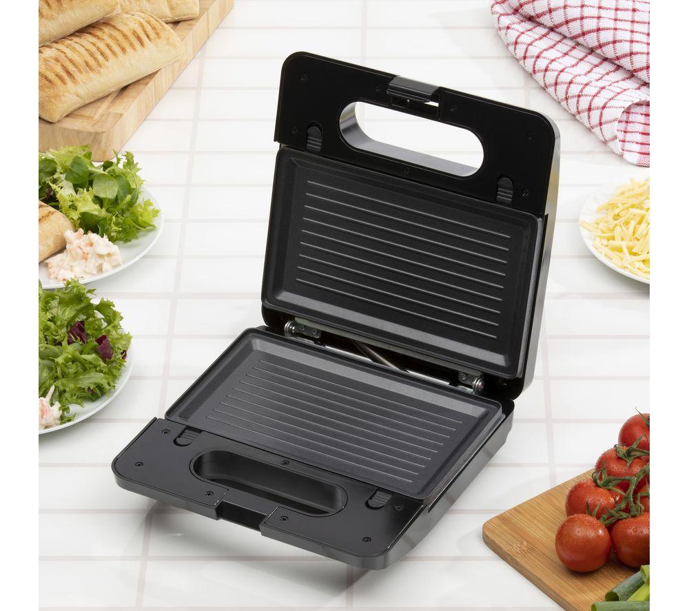 DAEWOO SDA1562 3-in-1 Snack Maker - Black & Silver image number 9 of 9