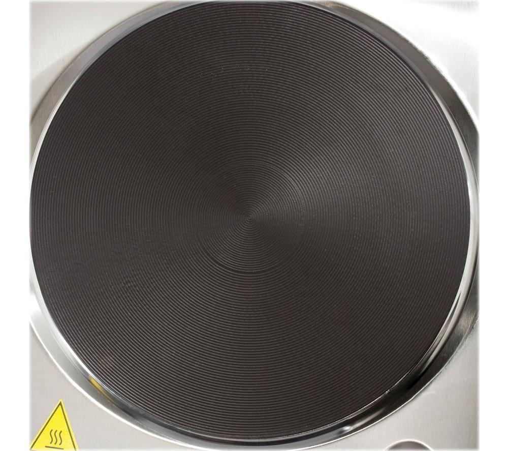 DAEWOO SDA1731 Single Electric Hot Plate - Silver image number 7 of 7