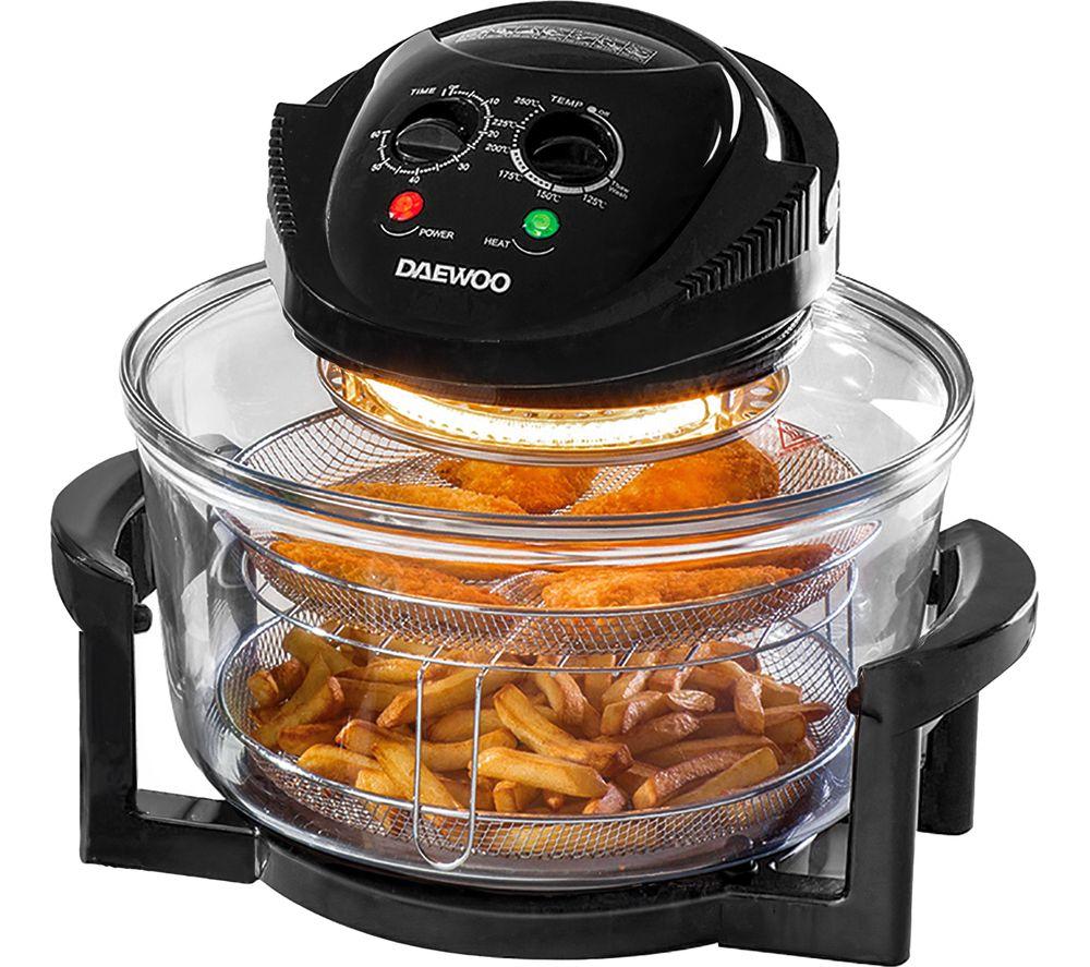 Tower T14001 Health Halogen Low Fat Air Fryer with Removable Glass