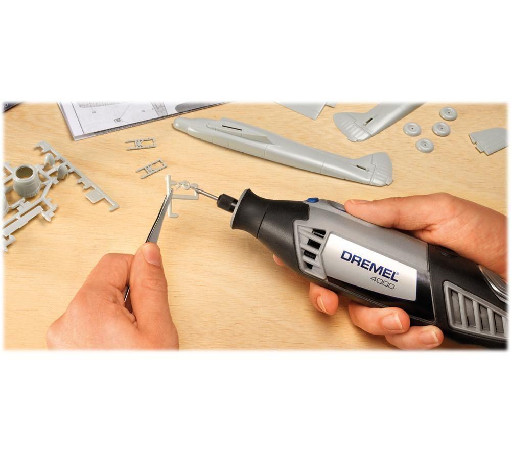 Buy DREMEL 4000-4 128-Piece Multi-Tool Platinum Edition Kit - Grey