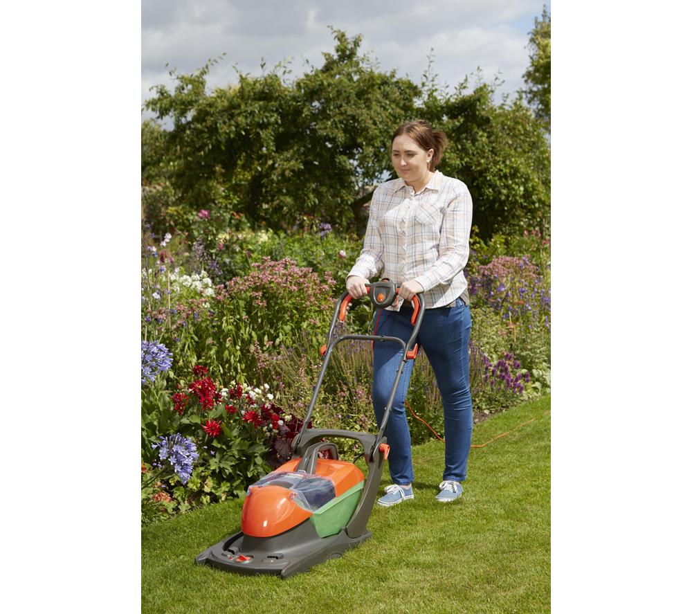 Flymo glider compact 330ax corded hover lawnmower sale