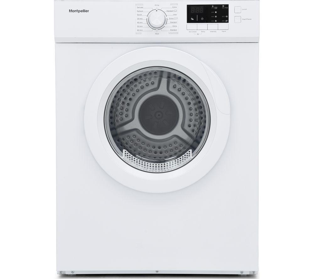 Image of MONTPELLIER MVSD7W 7 kg Vented Tumble Dryer - White