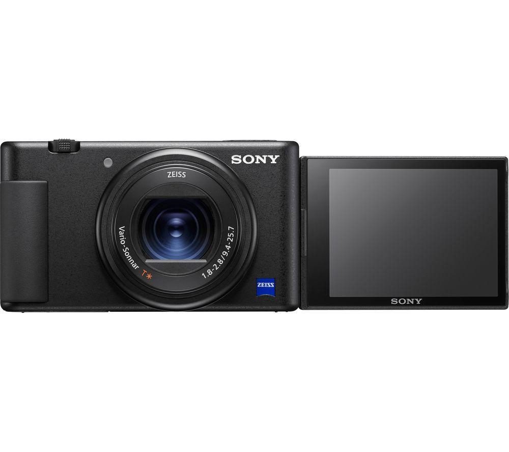 SONY ZV1 High Performance Compact Vlogging Camera - Black