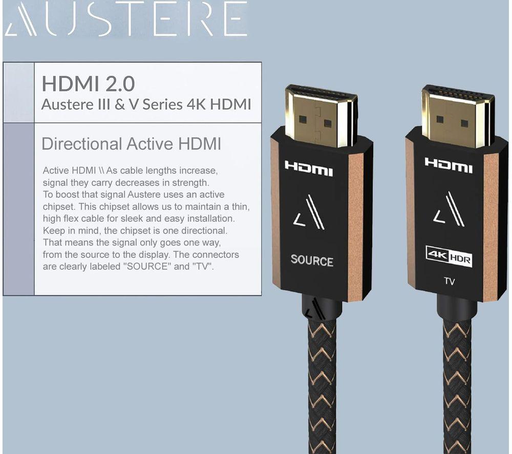 AUSTERE III Series Active Premium High Speed HDMI Cable - 5 m image number 3 of 15
