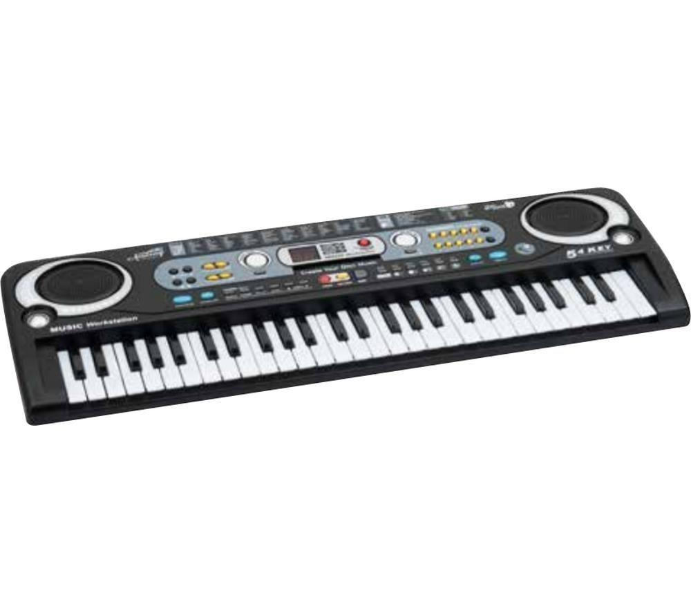 TOYRIFIC Academy of Music TY906 Electronic Keyboard - Black, Black
