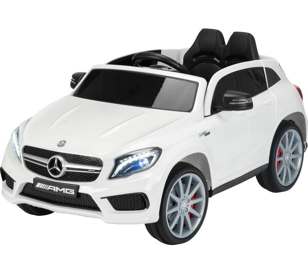 TOYRIFIC TY6136WH Mercedes-Benz GLA-Class Electric Ride On Toy - White, White