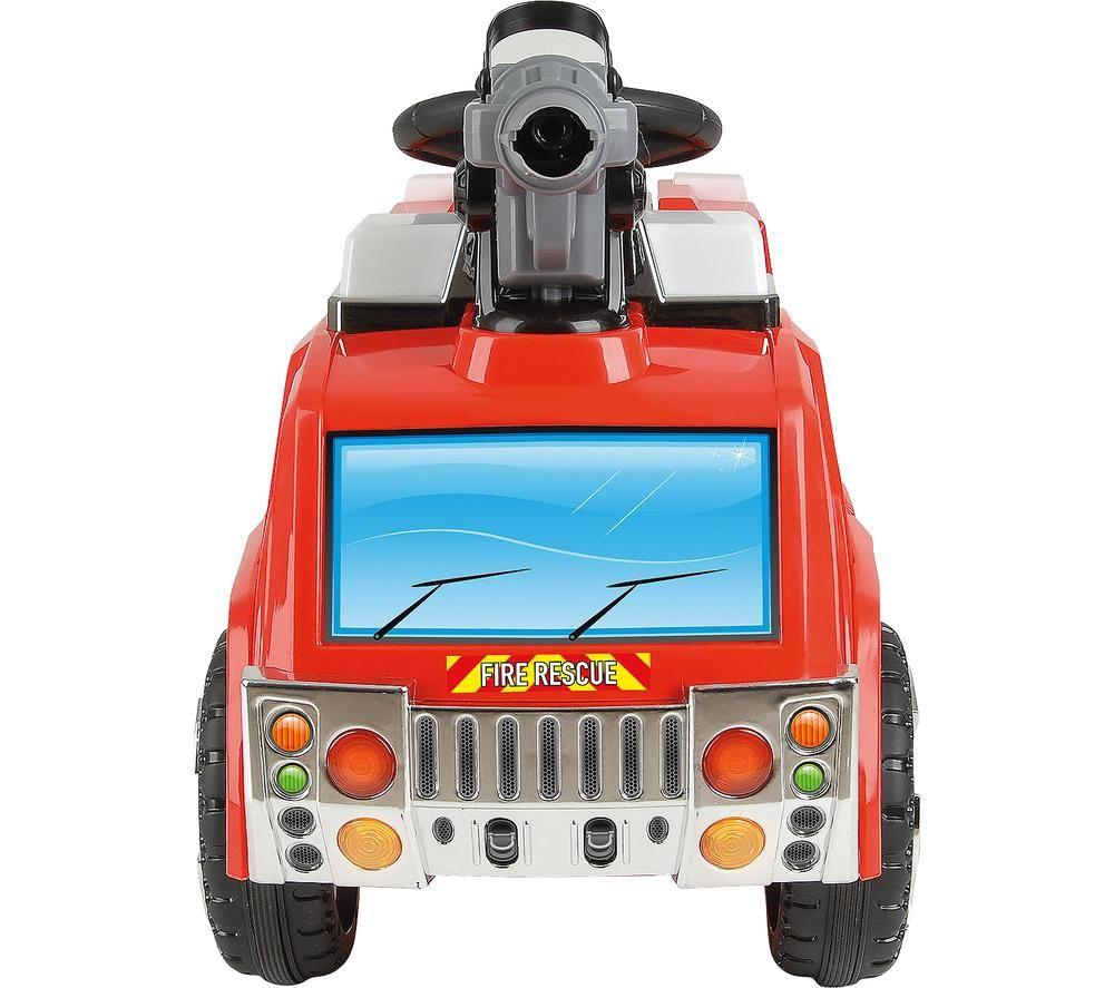 Toyrific Bubble Fire Rescue TY5801 Kids' Electric Ride On Toy - Red, Red