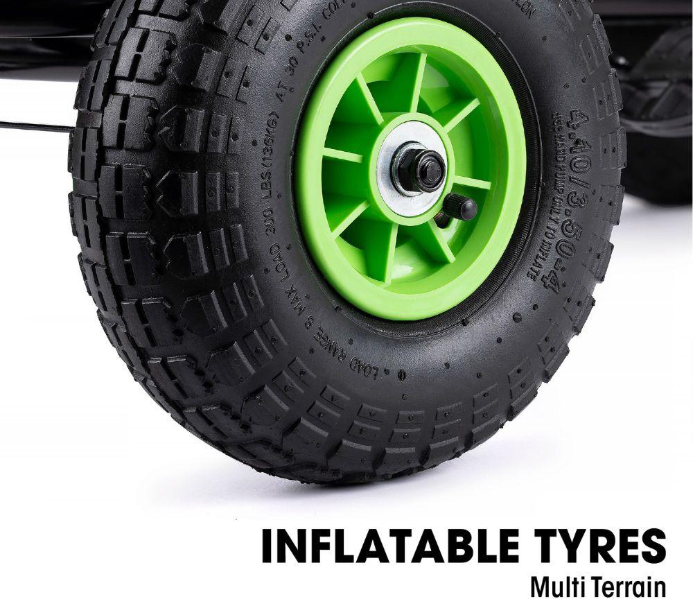 XOOTZ Viper Go-Kart - Green & Black image number 6 of 9