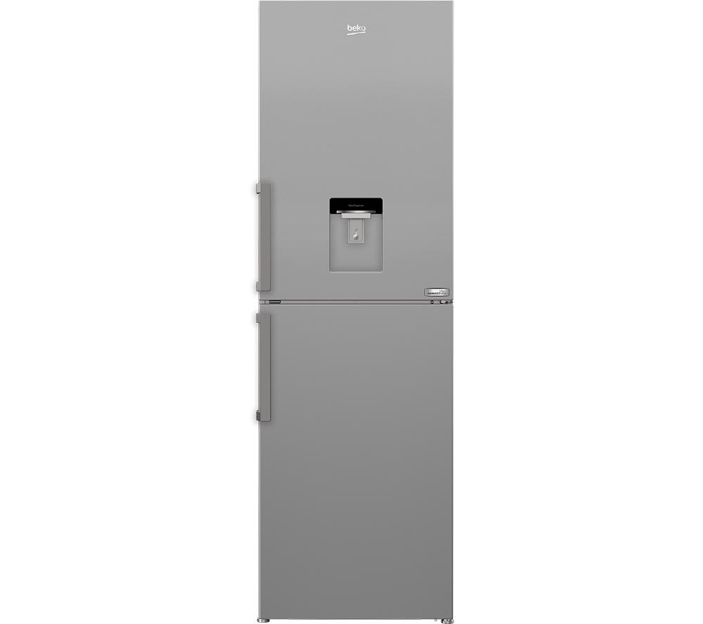 BEKO Pro HarvestFresh CFP3691DVS 50/50 Fridge Freezer - Matte Silver, Silver/Grey