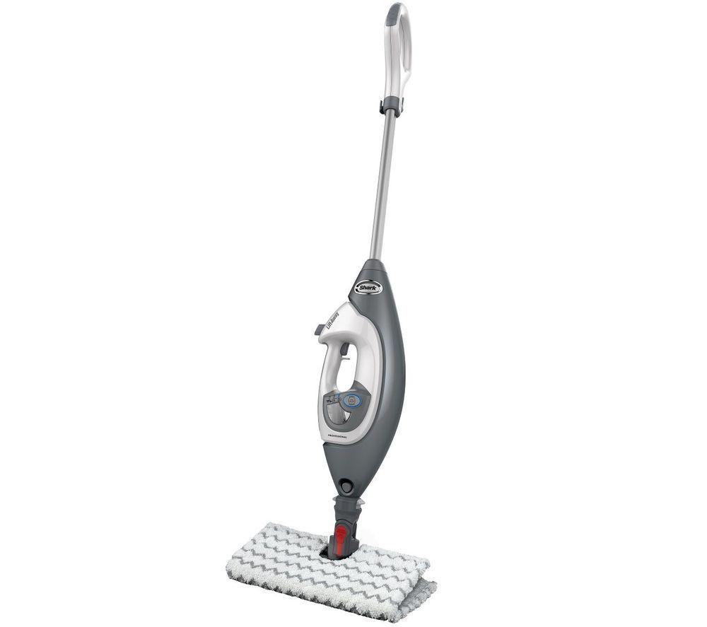 SHARK Floor Mop & Lift-Away S6005UK Steam Mop - Grey & White, Blue,White