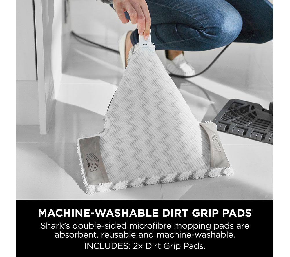 SHARK Floor Mop & Lift-Away S6005UK Steam Mop - Grey & White image number 6 of 9