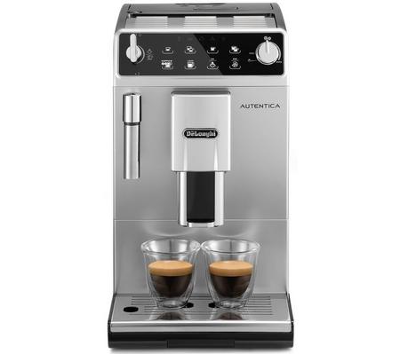 DELONGHI Autentica ETAM 29.510.SB Bean to Cup Coffee Machine - Silver & Black