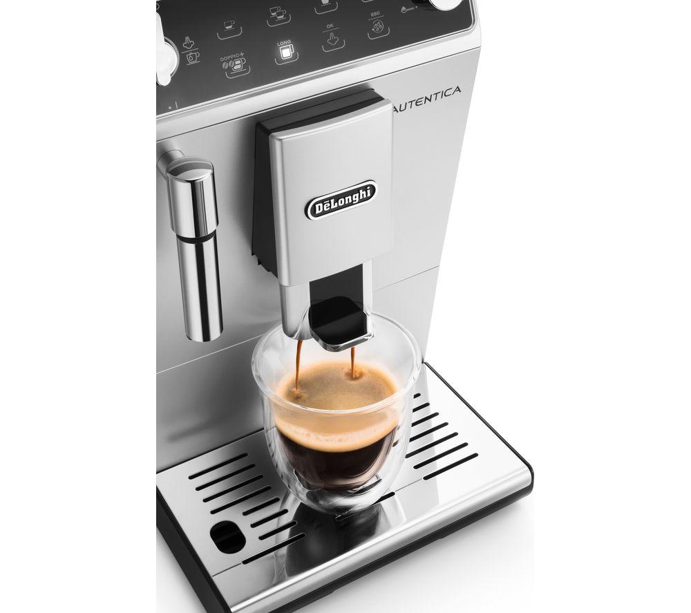 The DeLonghi Autentica ETAM B super-automatic coffee maker: the