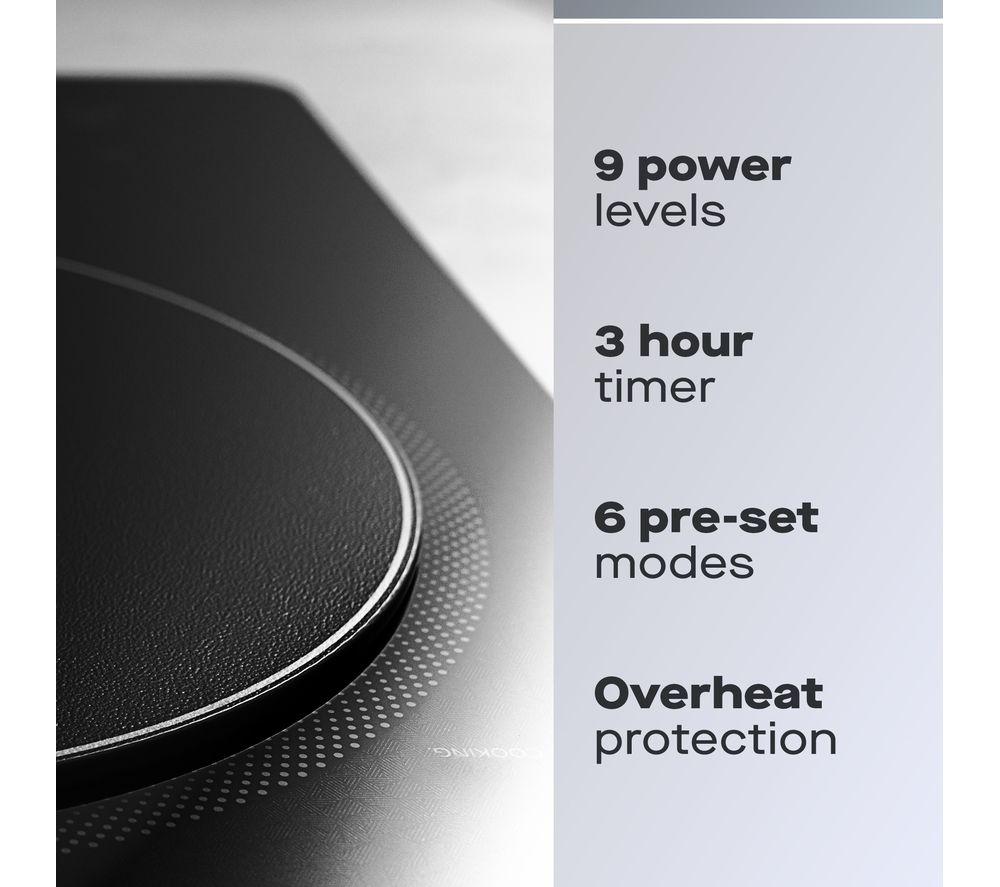 Buy DAEWOO SDA1805 Single Induction Hot Plate Black Currys