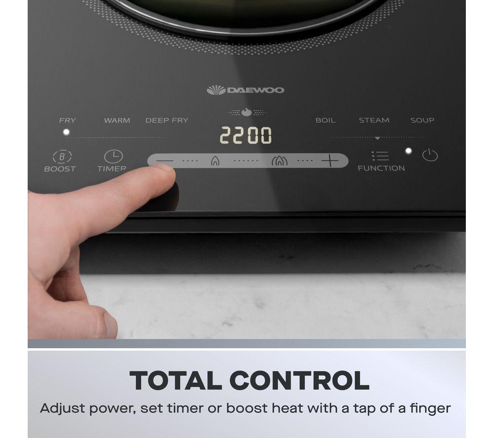 Buy DAEWOO SDA1805 Single Induction Hot Plate Black Currys