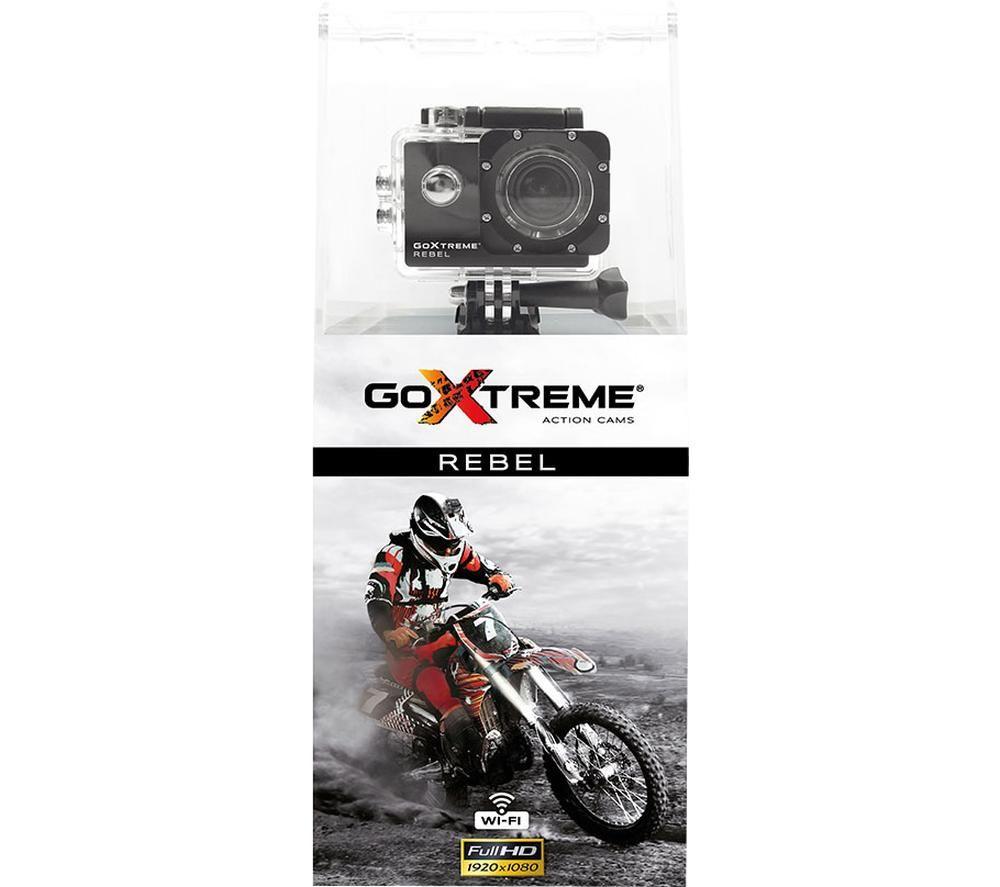 Buy GOXTREME Rebel Full HD Action Camera - Black | Currys