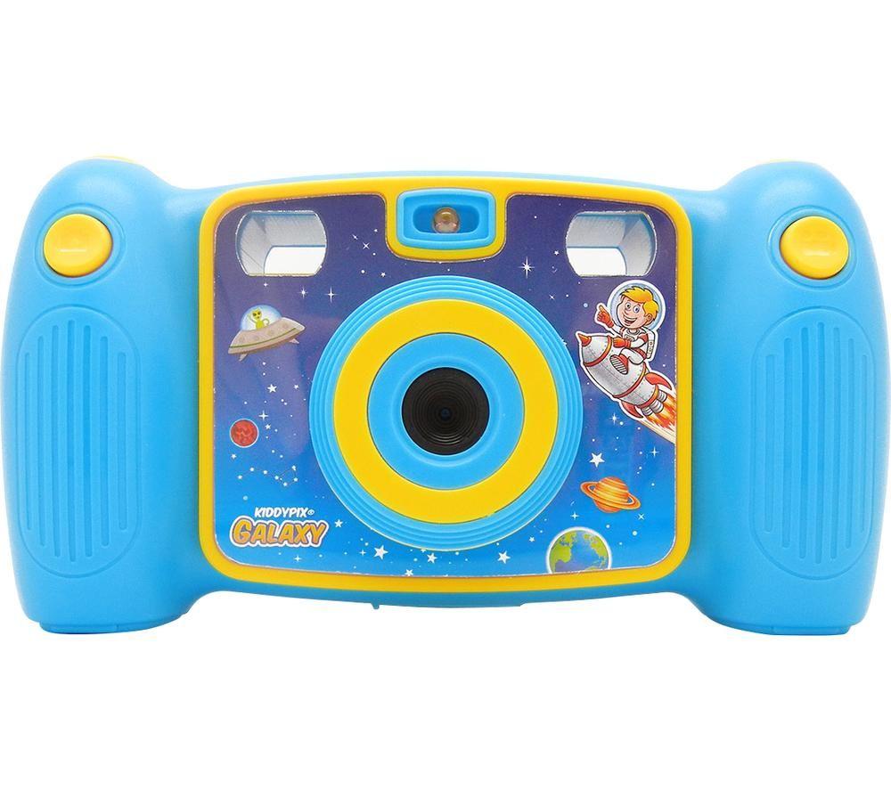 EASYPIX Kiddypix Galaxy Compact Camera - Blue & Yellow, Yellow,Blue