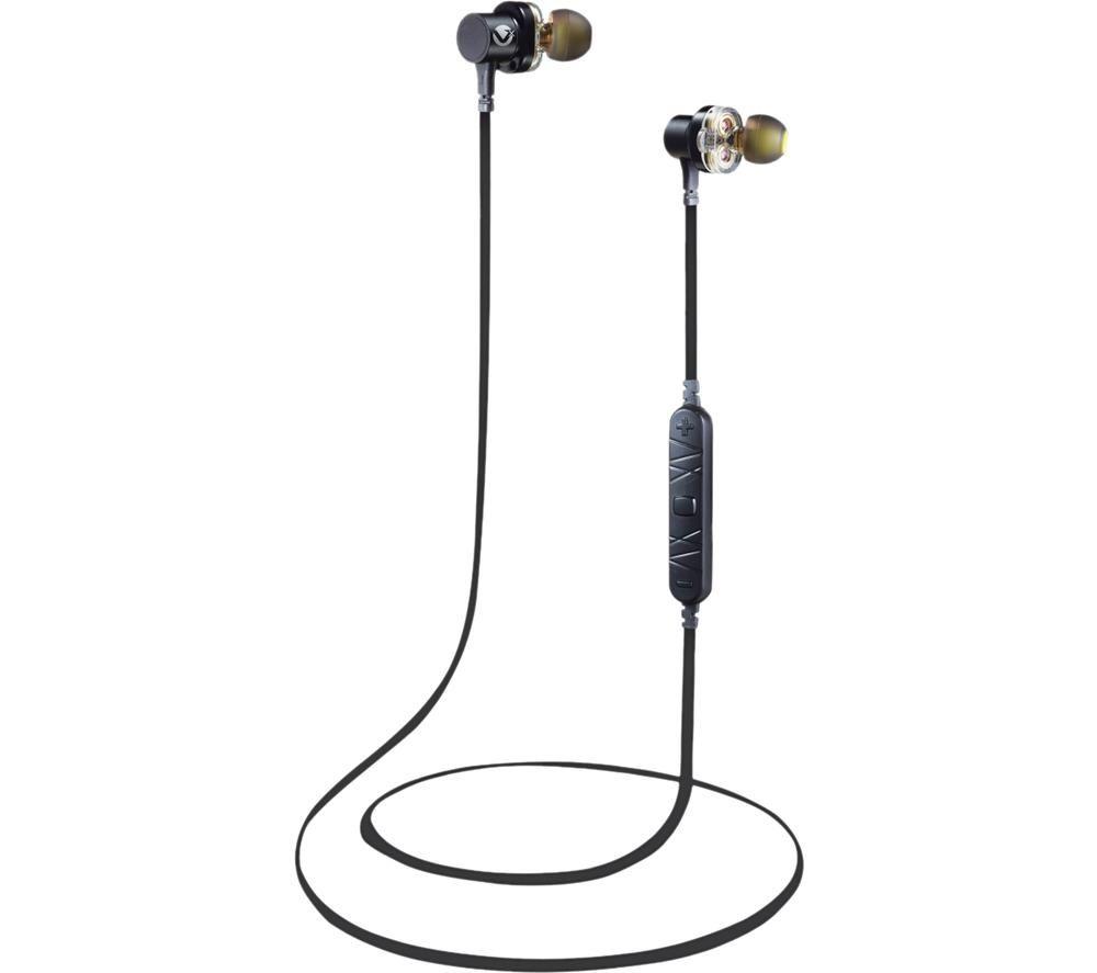 Image of Volkano Resonance Series VK-1104-BK Wireless Bluetooth Earphones - Black, Black