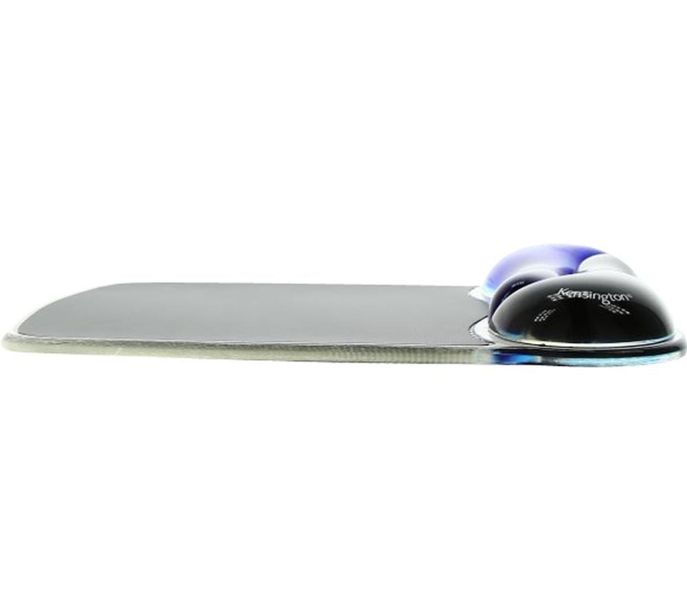 KENSINGTON Duo Gel Mouse Mat &ndash; Black & Blue image number 2 of 4