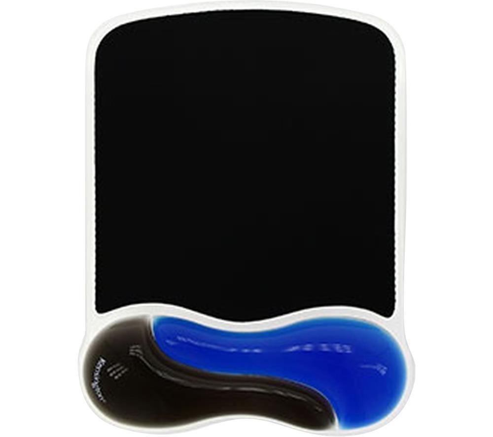 KENSINGTON Duo Gel Mouse Mat &ndash; Black & Blue image number 3 of 4