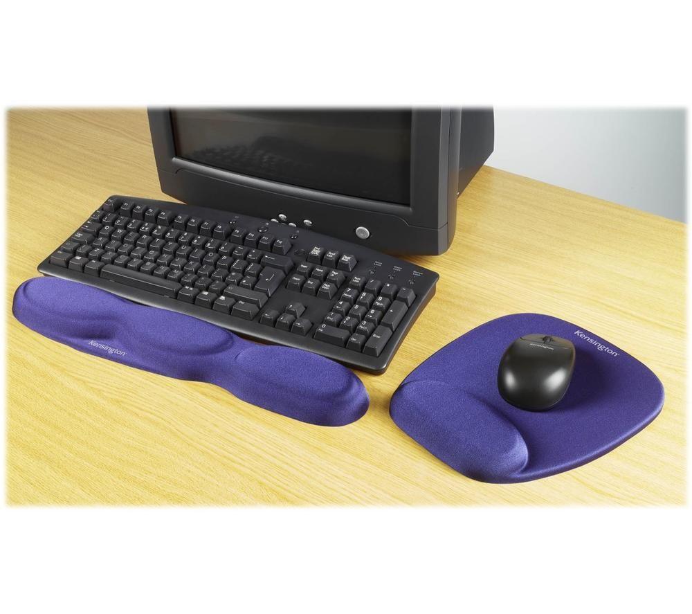 KENSINGTON Wrist Pillow Mouse Mat - Blue image number 2 of 3