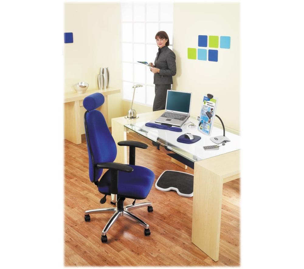 KENSINGTON Wrist Pillow Mouse Mat - Blue image number 3 of 3