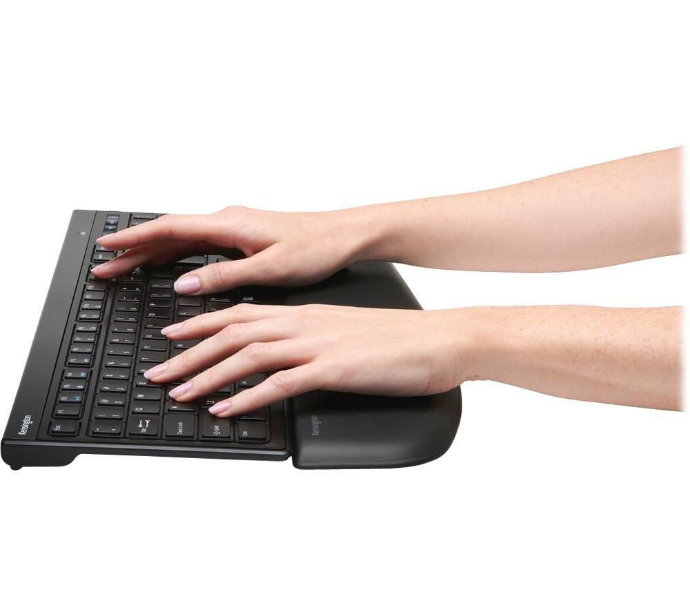 KENSINGTON ErgoSoft Slim Keyboard Wrist Rest - Black image number 2 of 7